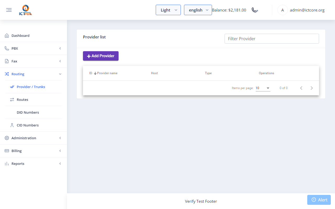 3. Setting Up a SIP Trunk (Provider) screenshot 11
