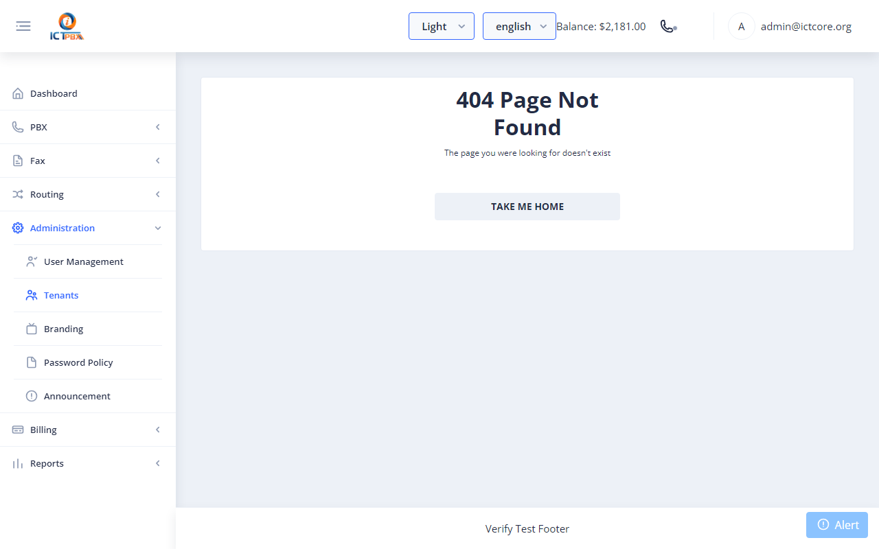 2a. Creating a Tenant screenshot 6