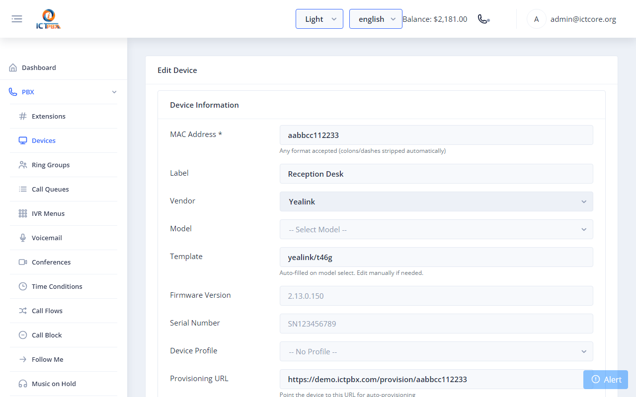 Retrieve the Provisioning URL screenshot 62