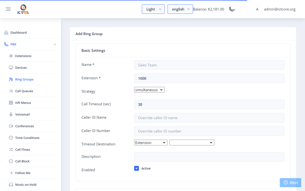 7. Setting Up a Ring Group screenshot 24