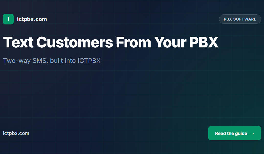 How to Text Customers Directly From Your PBX Software
